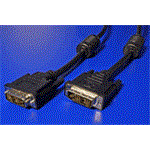 DVI kabel, DVI-D(M) - DVI-D(M), single link, s ferity, 3m