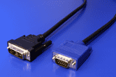 DVI - VGA kabel, DVI-A(M) / MD15HD, 2m