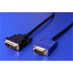 DVI - VGA kabel, DVI-A(M) / MD15HD, 2m