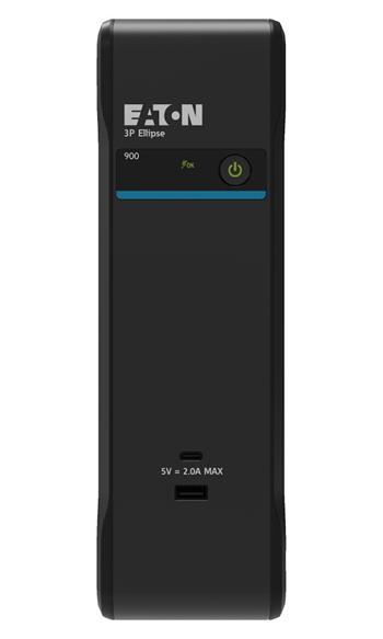 EATON UPS 3P Ellipse 3P900UI, USB, IEC, 900VA, 540W, 1/1 fáze, tower