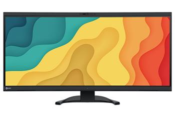 EIZO EV3450XC-BK 34,1" IPS zakřivený/ (UW QHD) 3440 x 1440/5ms/2xHDMI/DP/USB-C/USB/RJ-45/webkamera/výškově nast./černá