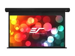 ELITE SCREENS plátno elektrické motorové 120" (305cm)/ 16:9/149,6×265,7cm/ hliníkový case černý/20" drop/Fiber Glass