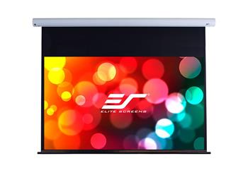 ELITE SCREENS plátno elektrické motorové 84" (213,4cm)/ 16:9/ 104,6×185,9cm/ case bílý/ 12" drop/ Fiber Glass