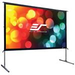 ELITE SCREENS plátno mobilní outdoor stativ 110" (279,4cm)/ 16:9/ 137,2×243,8cm/ hliníkový rám/ gain 1.1/ CineWhite