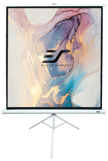 ELITE SCREENS plátno mobilní trojnožka 119" (302,3cm)/ 1:1/ 213,4×213,4cm/ gain 1.1/ case bílý