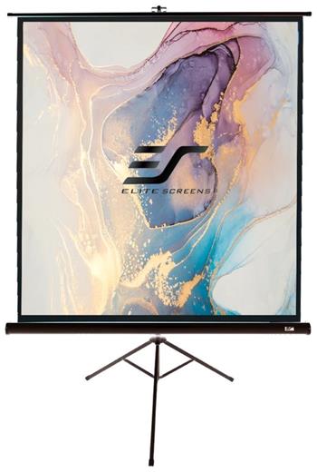 ELITE SCREENS plátno mobilní trojnožka 119" (302,3cm)/ 1:1/ 213,4×213,4cm/ gain 1.1/ case černý