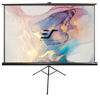 ELITE SCREENS plátno mobilní trojnožka 84" (213,4cm)/ 16:9/ 104,6×185,9cm/ gain 1.1/ case černý