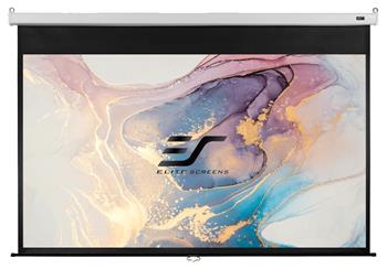 ELITE SCREENS plátno roleta 100" (254cm)/ 16:9/ 124,5×221cm/ gain 1.1/ case bílý/ Fiber Glass/ slow retract