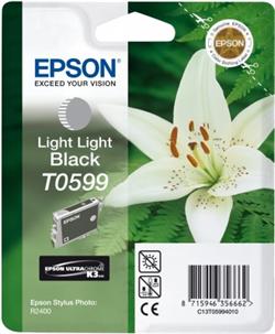 EPSON cartridge T0599 light light black (lilie)