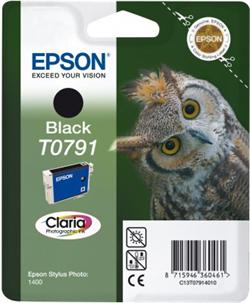 EPSON cartridge T0791 black (sova)