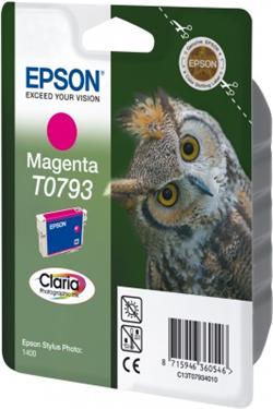 EPSON cartridge T0793 magenta (sova)