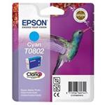 EPSON cartridge T0802 cyan (kolibřík)