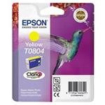 EPSON cartridge T0804 yellow (kolibřík)