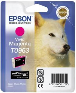 EPSON cartridge T0963 vivid magenta (vlk)