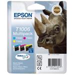 EPSON cartridge T1006 (cyan/magent/yellow) multipack (nosorožec)