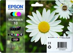 EPSON cartridge T1806 (black/cyan/magenta/yellow) multipack (sedmikráska)