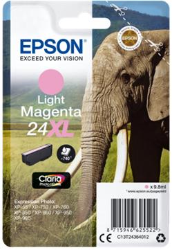 Epson Singl. Light Magenta 24XL Claria Photo Ink