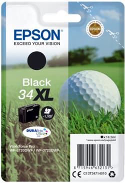 Epson Singlepack Black 34XL DURABrite Ultra Ink