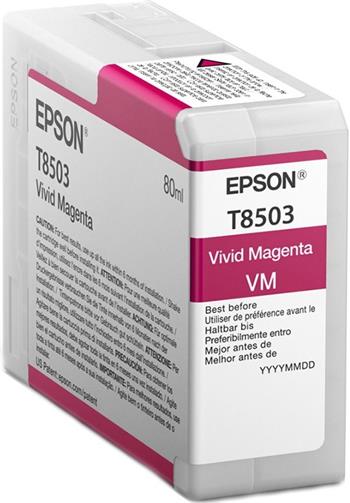 Epson Singlepack Photo Magenta cartridge, T85030N