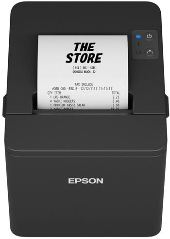 Epson TM-T20IV(102):USB+Serial+Ether,PS,Blk,EU