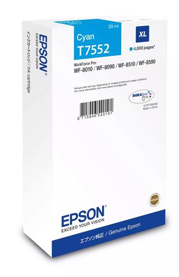 Epson WF-8xxx Series Ink Cartridge XL Cyan