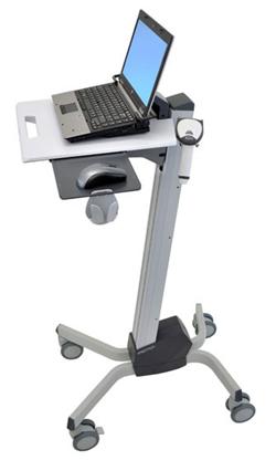 ERGOTRON Neo-Flex® Laptop Cart,nastavitelná pracovní stanice,sezení/stání