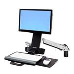 ERGOTRON StyleView® Sit-Stand Combo Arm,nástěnný držák do lišty LCD, klávesnice+ myš,sklopný