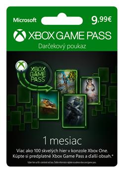 ESD XBOX - Game Pass dárková karta 9,99 EUR (předplatné na 1 měsíc); pro EUR účty!