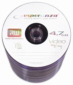 ESPERANZA 1107 - DVD+R [ spindle 100 | 4.7GB | 16x ]
