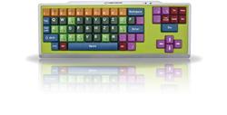 ESPERANZA EK121 - vzdělávací klávesnice pro děti, USB, barevná