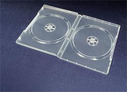 Esperanza Plastové krabičky na 2 DVD 14mm | 100 ks, transparentní
