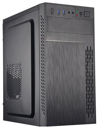 EUROCASE MidT ML M6-505B / mATX / bez zdroje / 2x USB 3.0 / černá