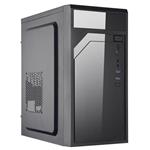 EUROCASE MidT ML M6-590B / mATX / bez zdroje / 2x USB 3.0 / USB-C / černá