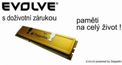 EVOLVEO DDR III 4GB 1333MHz (KIT 2x2GB) EVOLVEO Zeppelin GOLD (s chladičem,box),CL9 - testováno pro DualChannel (doživ.