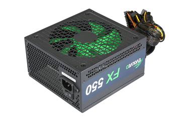 EVOLVEO FX 550,zdroj 550W ATX,14cm,80+,White,3YRW