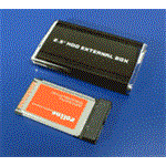 Externí kovový box na 2.5'' HDD S-ATA / eSATA, +PCMCIA 2x eSATA