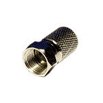 F konektor pro kabel 8,2mm, šroubovací, měď