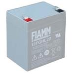 FIAMM olověná baterie 12FGHL22 do UPS AEG/ 12V/5Ah/ životnost 10 let/ Faston F2-6,3mm