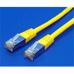 FTP patchkabel kat. 5e, 7m, žlutý