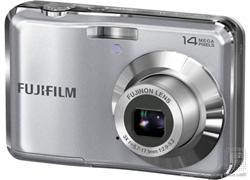 FUJIFILM kompakt FinePix AV200, 14MPix, 3x zoom, stříbrná, HD video
