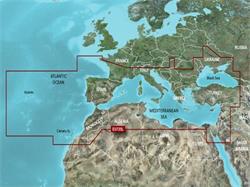 Garmin VEU723L - 3D mapa moří jižní Evropy, Bluechart G3 Vision, microSD/SD karta