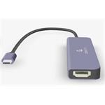 GEMBIRD A-CM-COMBO6-02 víceportový adaptér USB Type C 6v1 Hub + HDMI + čtečka karet