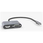 GEMBIRD CABLEXPERT Kabel USB Type-C adaptér redukce na microUSB (CM/mF)