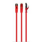 GEMBIRD Patch kabel S/FTP Cat. 6A LSZH, 0,5 m, červený