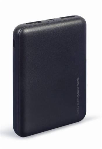 GEMBIRD PB05-02 5000mAh powerbanka – černá