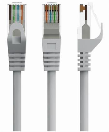 GEMBIRD PP6U-15M UTP Cat6 Patch cord šedý 15 m