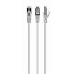 Gembird S/FTP Cat 6A propojovací kabel LSZH, bílý, 10m