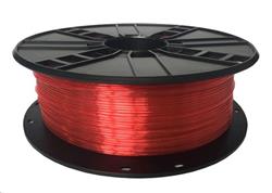 GEMBIRD Tisková struna (filament), PETG, 1,75mm, 1kg, červená