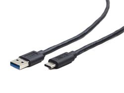 GEMBIRD USB 3.0 - USB-C M/M, 0,5 m, černý