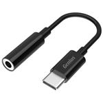 GENIUS ACC-C100 redukce z 3,5mm audio jack na USB-C, černá